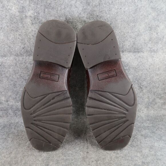 Steve Madden Shoes Men 8 Loafer Leather Brown Classic Dress Monda Slip On Formal main image 9